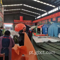 Tenda esférica de céu estrelado